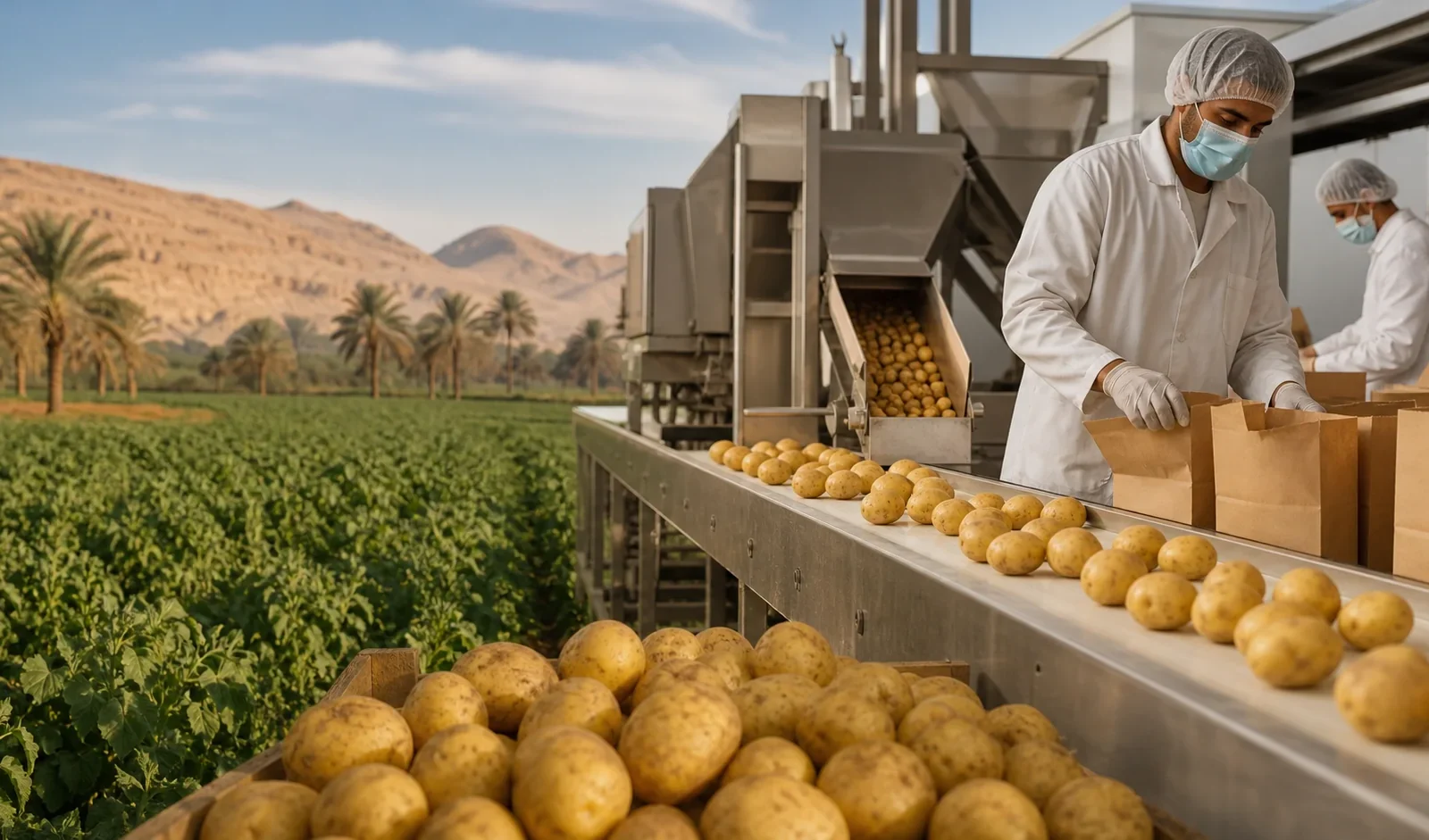 Food Industries — illustrative editorial visual