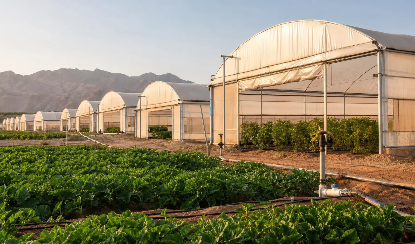 Greenhouses — illustrative editorial visual