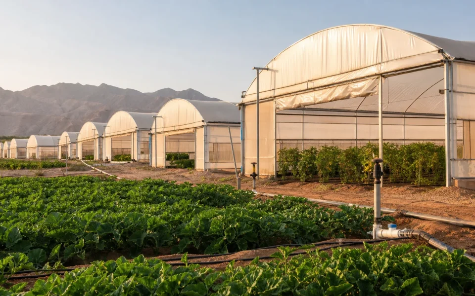 Greenhouses — illustrative editorial visual