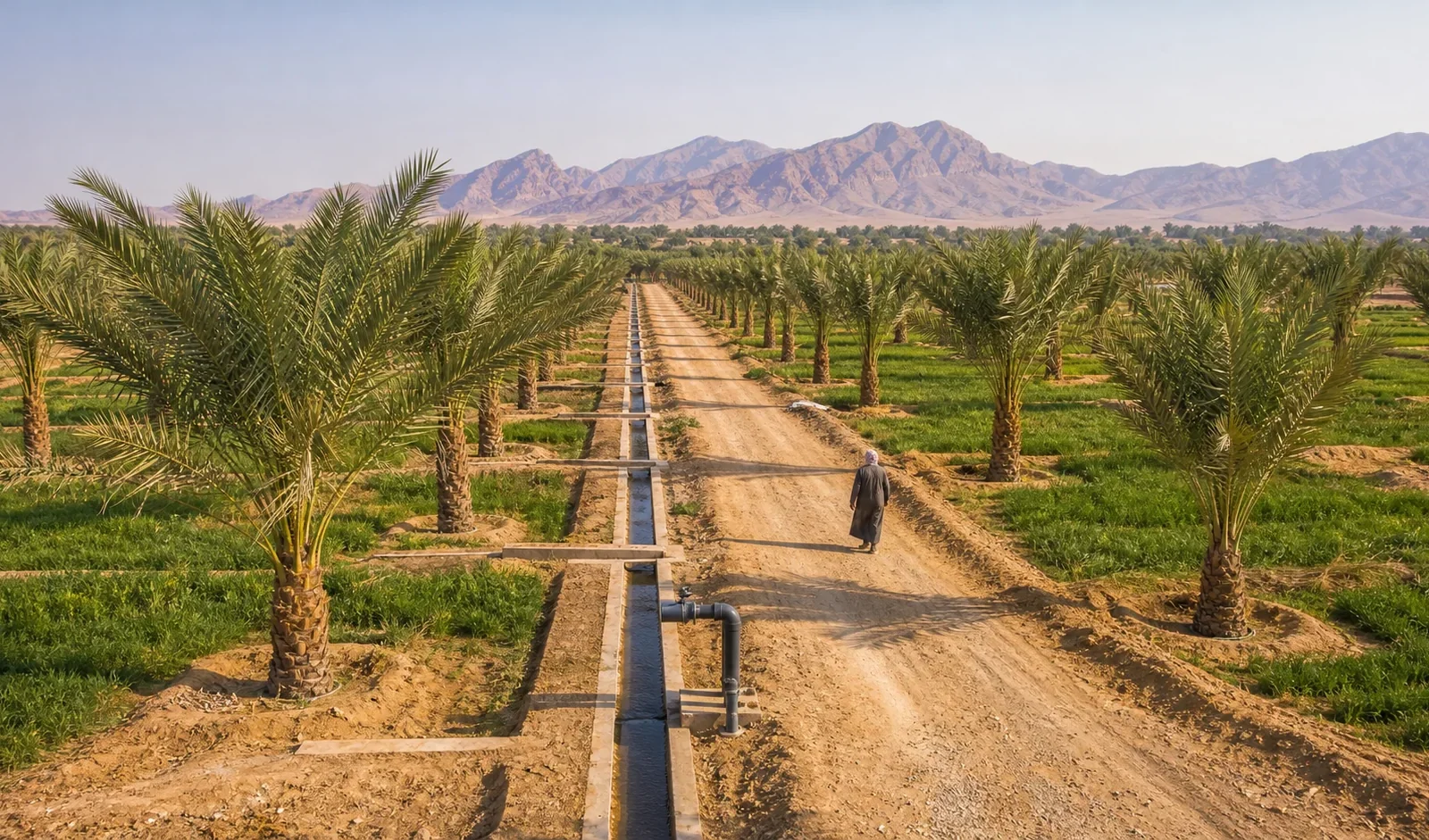 Palm Cultivation Projects — illustrative editorial visual